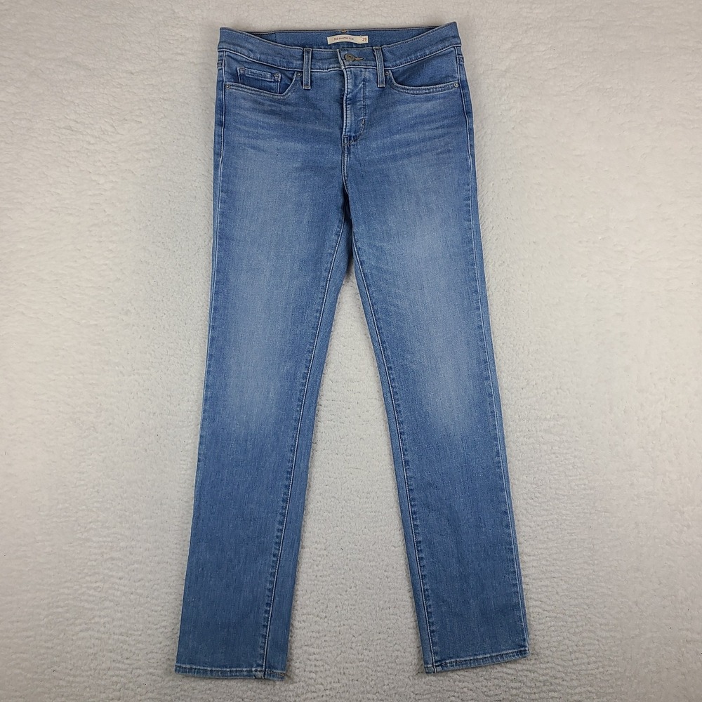 Levi's 312 Jeans Womens 29x30 Blue Shaping Slim Light Wash Denim